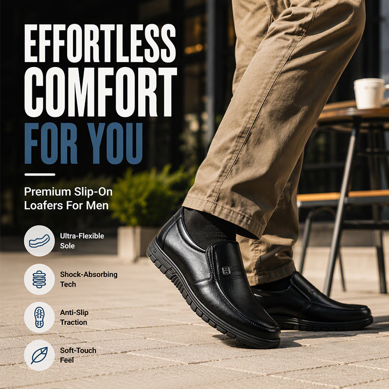 👟Breathable & Anti-Slip, All-Day Comfort | Men's Casual Lightweight Slip-On Shoes ✨