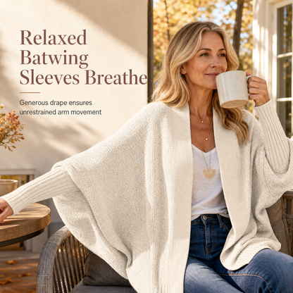 💖 Women's Loose Knit Cardigan – Flattering Shape, Easy to Layer ✨