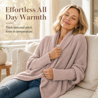 💖 Women's Loose Knit Cardigan – Flattering Shape, Easy to Layer ✨