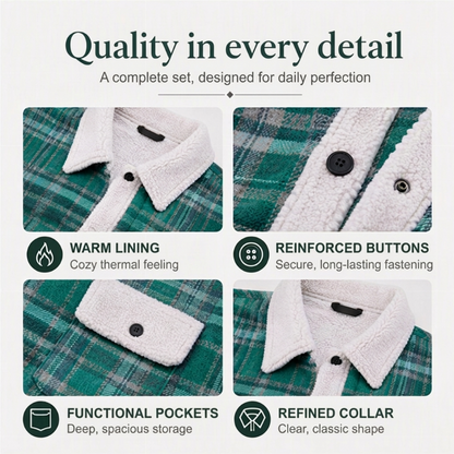 ☁️Comfortable & Lightweight, Layer-Friendly🧥 Women's Color-Blocked Plaid Outerwear – Lightweight Fabric | Easy Layering, Everyday Practicality ✨