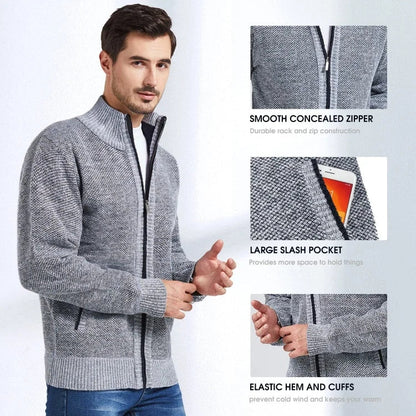 🧥Classic & Versatile, Fall & Winter Warmth – Men's Classic Cardigan