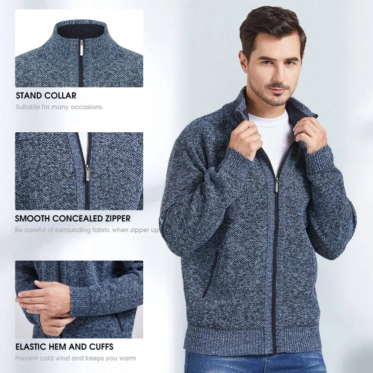 🧥Classic & Versatile, Fall & Winter Warmth – Men's Classic Cardigan