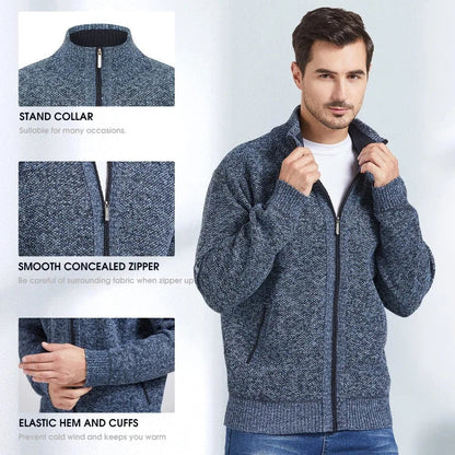 🧥Classic & Versatile, Fall & Winter Warmth – Men's Classic Cardigan
