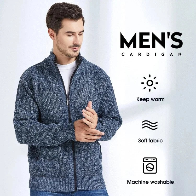 🧥Classic & Versatile, Fall & Winter Warmth – Men's Classic Cardigan