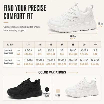 ☁️Cushioned Sole, Fatigue-Free Walking – Women's Lightweight Breathable Sports Shoes ✨