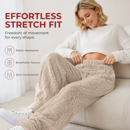 ❄️Fleece-Lined Warmth, Straight & Comfortable👖 Women's Fleece-Lined Straight Pants – Warm Lining, Soft & Skin-Friendly ✨