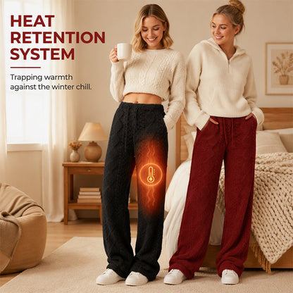 ❄️Fleece-Lined Warmth, Straight & Comfortable👖 Women's Fleece-Lined Straight Pants – Warm Lining, Soft & Skin-Friendly ✨