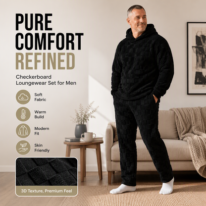 ☁️Comfortable & Relaxed, Everyday Casual – Men's Hooded Sweatshirt & Sweatpants Set ✨