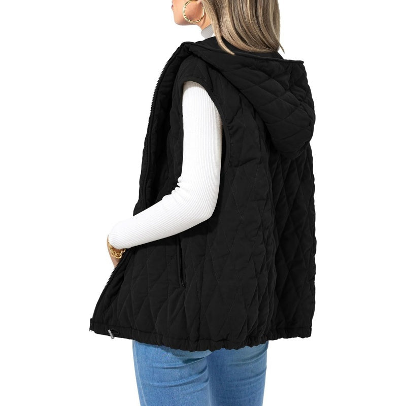 🧥 Women's Lightweight Hooded Vest | Easy Layering & Everyday Comfort ✨