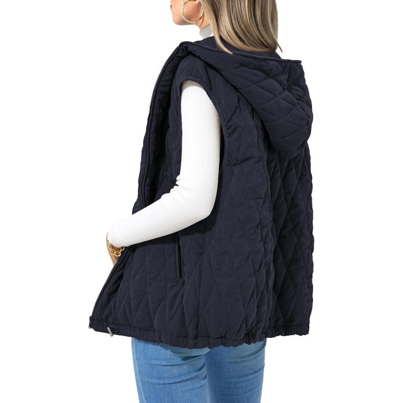 🧥 Women's Lightweight Hooded Vest | Easy Layering & Everyday Comfort ✨