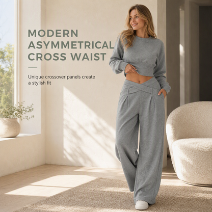 ☁️Loose & Comfortable, Home Relaxation – Women's Stretch Knit Lounge Set ✨