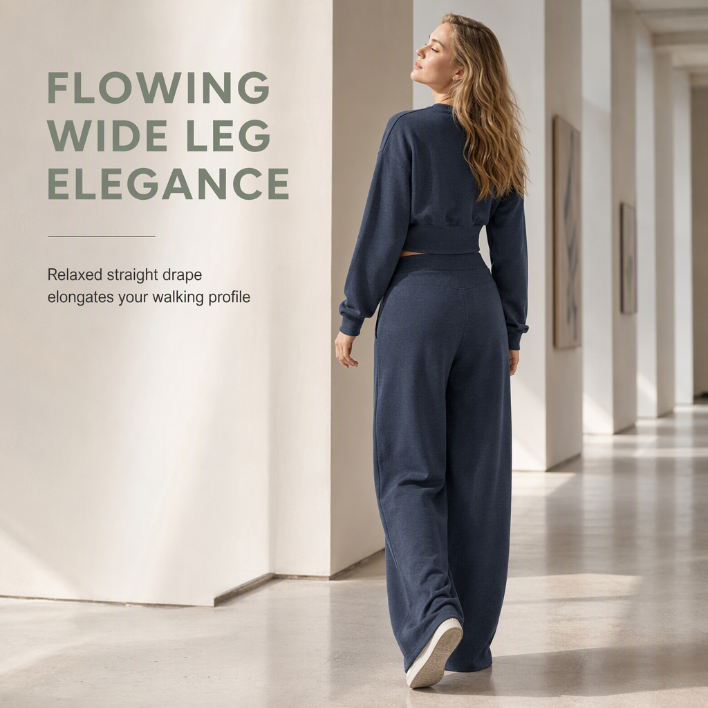 ☁️Loose & Comfortable, Home Relaxation – Women's Stretch Knit Lounge Set ✨