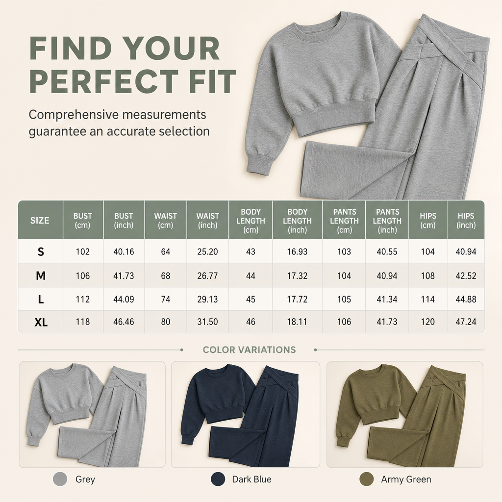 ☁️Loose & Comfortable, Home Relaxation – Women's Stretch Knit Lounge Set ✨