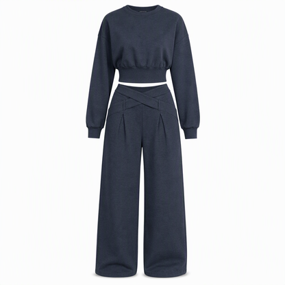 ☁️Loose & Comfortable, Home Relaxation – Women's Stretch Knit Lounge Set ✨