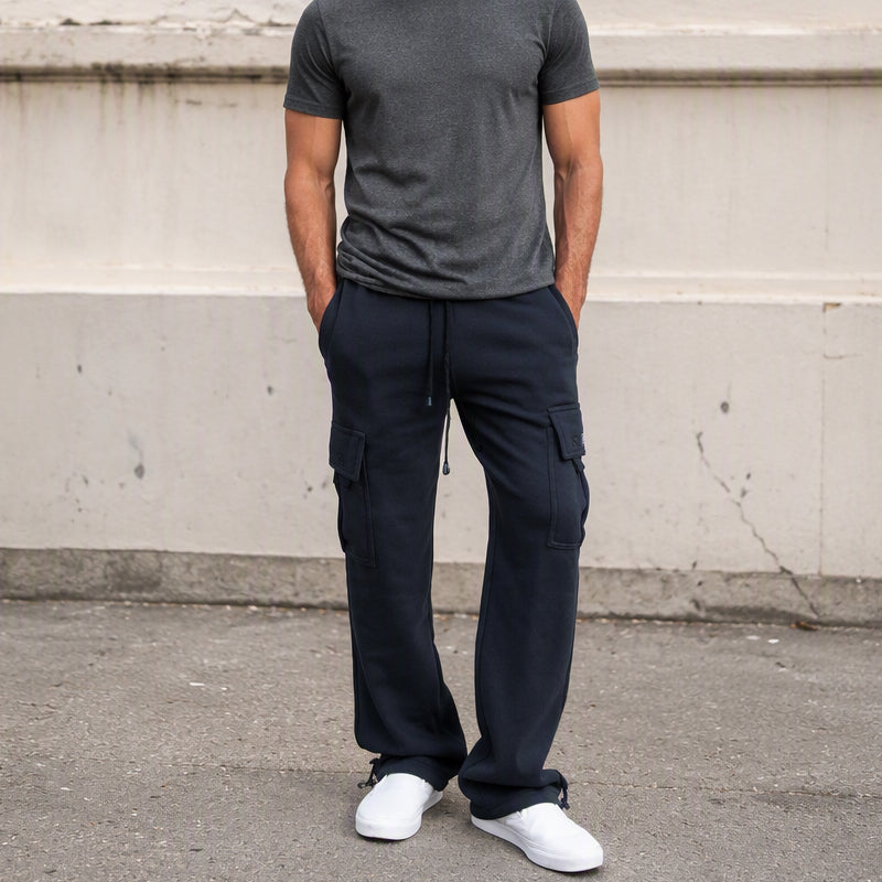 👖Casual & Versatile, Everyday Wear – Men's Drawstring Cargo Pants, Effortless Style ✨