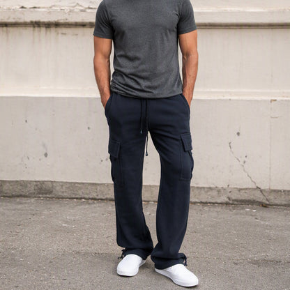 👖Casual & Versatile, Everyday Wear – Men's Drawstring Cargo Pants, Effortless Style ✨