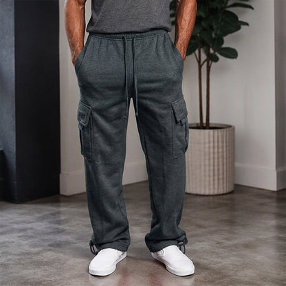 👖Casual & Versatile, Everyday Wear – Men's Drawstring Cargo Pants, Effortless Style ✨