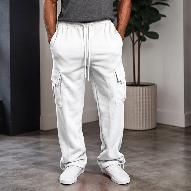 👖Casual & Versatile, Everyday Wear – Men's Drawstring Cargo Pants, Effortless Style ✨