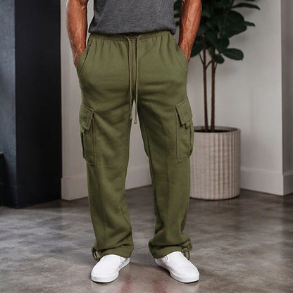 👖Casual & Versatile, Everyday Wear – Men's Drawstring Cargo Pants, Effortless Style ✨