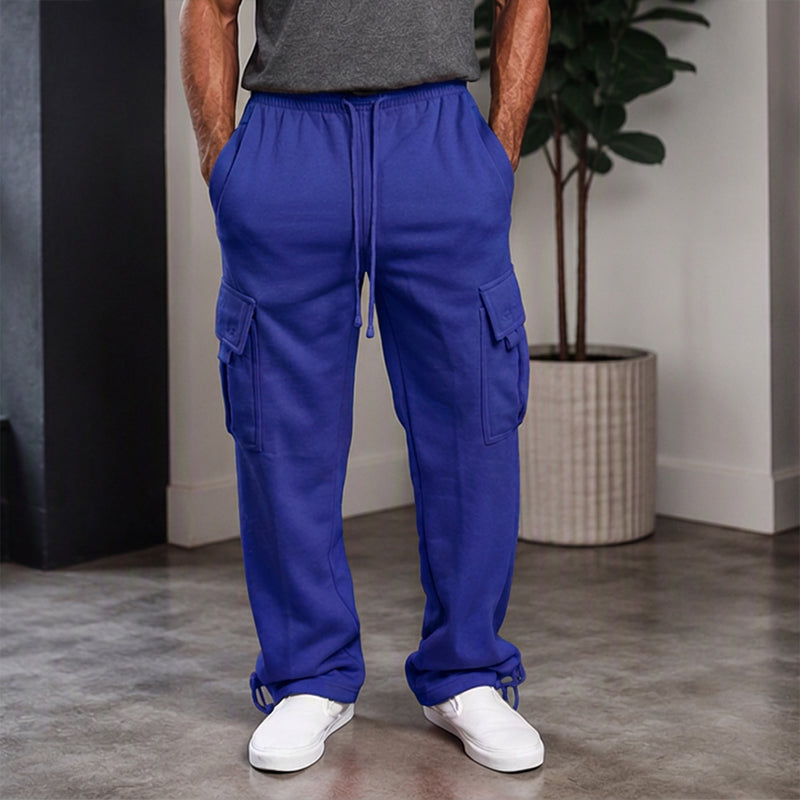 👖Casual & Versatile, Everyday Wear – Men's Drawstring Cargo Pants, Effortless Style ✨