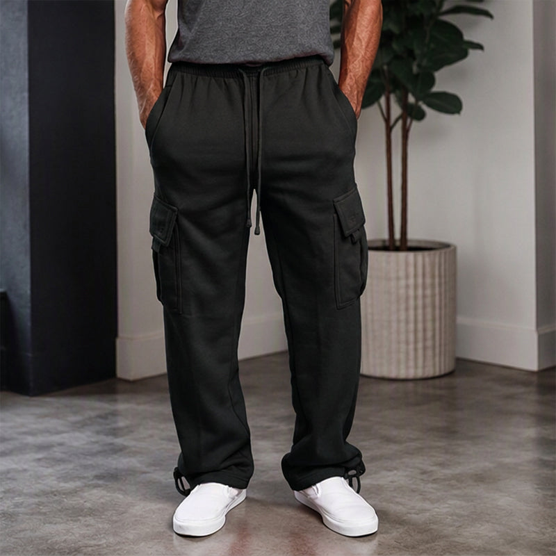 👖Casual & Versatile, Everyday Wear – Men's Drawstring Cargo Pants, Effortless Style ✨