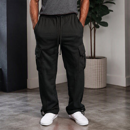 👖Casual & Versatile, Everyday Wear – Men's Drawstring Cargo Pants, Effortless Style ✨