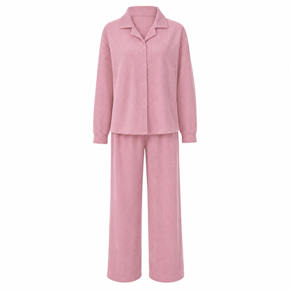 Women's Knitted Pullover & Wide-Leg Pants 2-Piece Set