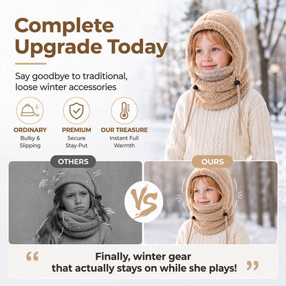 ❄️🧣 Children's Windproof Thermal Balaclava – Full-Coverage Warmth, Safe & Cozy ✨