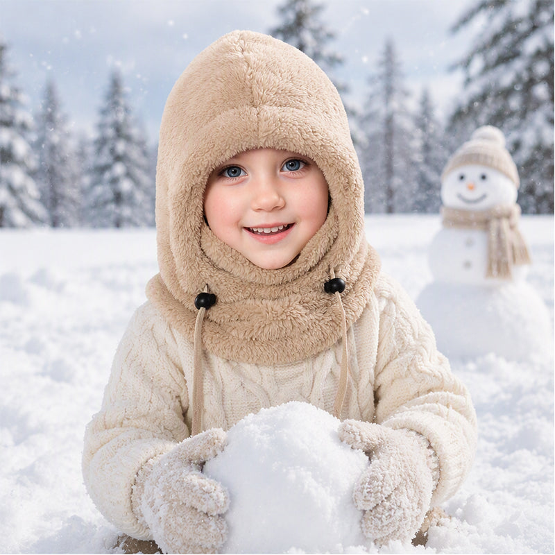 ❄️🧣 Children's Windproof Thermal Balaclava – Full-Coverage Warmth, Safe & Cozy ✨