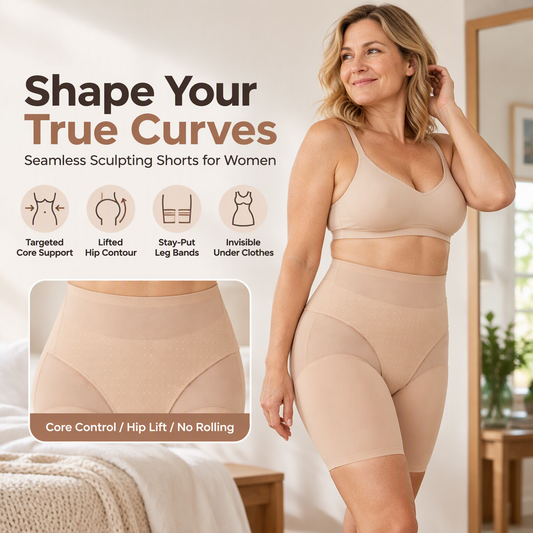 💪Strong Tummy Control, High-Waist Shaping – Women's High-Waist Tummy Control Shapewear ✨