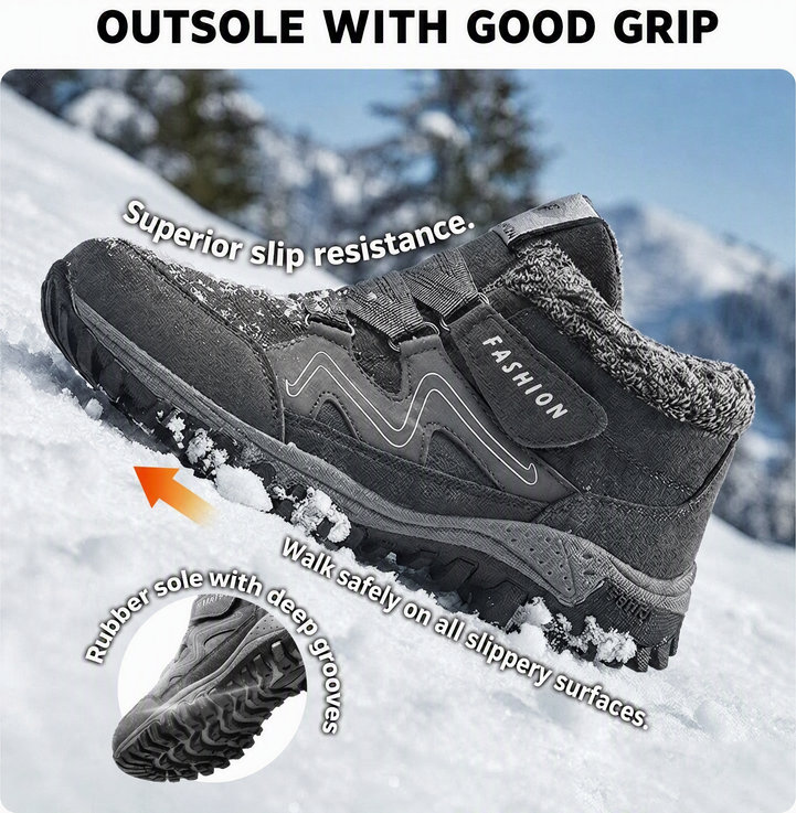 ❄️Thick Thermal Lining, Heat-Locked Warmth – Unisex Winter Outdoor Ankle Boots ✨