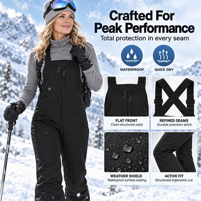 ❄️Waterproof & Snowproof, Ski Protection – Unisex Waterproof Ski Bib Pants ✨