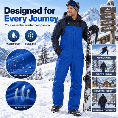 ❄️Waterproof & Snowproof, Ski Protection – Unisex Waterproof Ski Bib Pants ✨