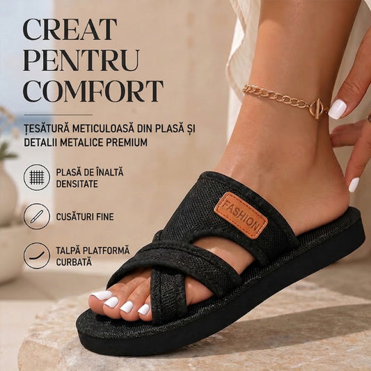 👡✨ Sandale de Vară Confortabile pentru Femei cu Talpă Antiderapantă | Pași Siguri & Răsfăț Estival 🏖️☀️